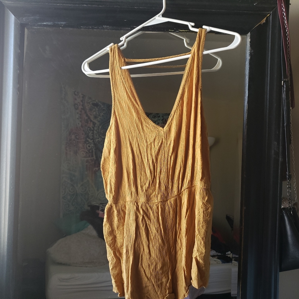 Yellow romper